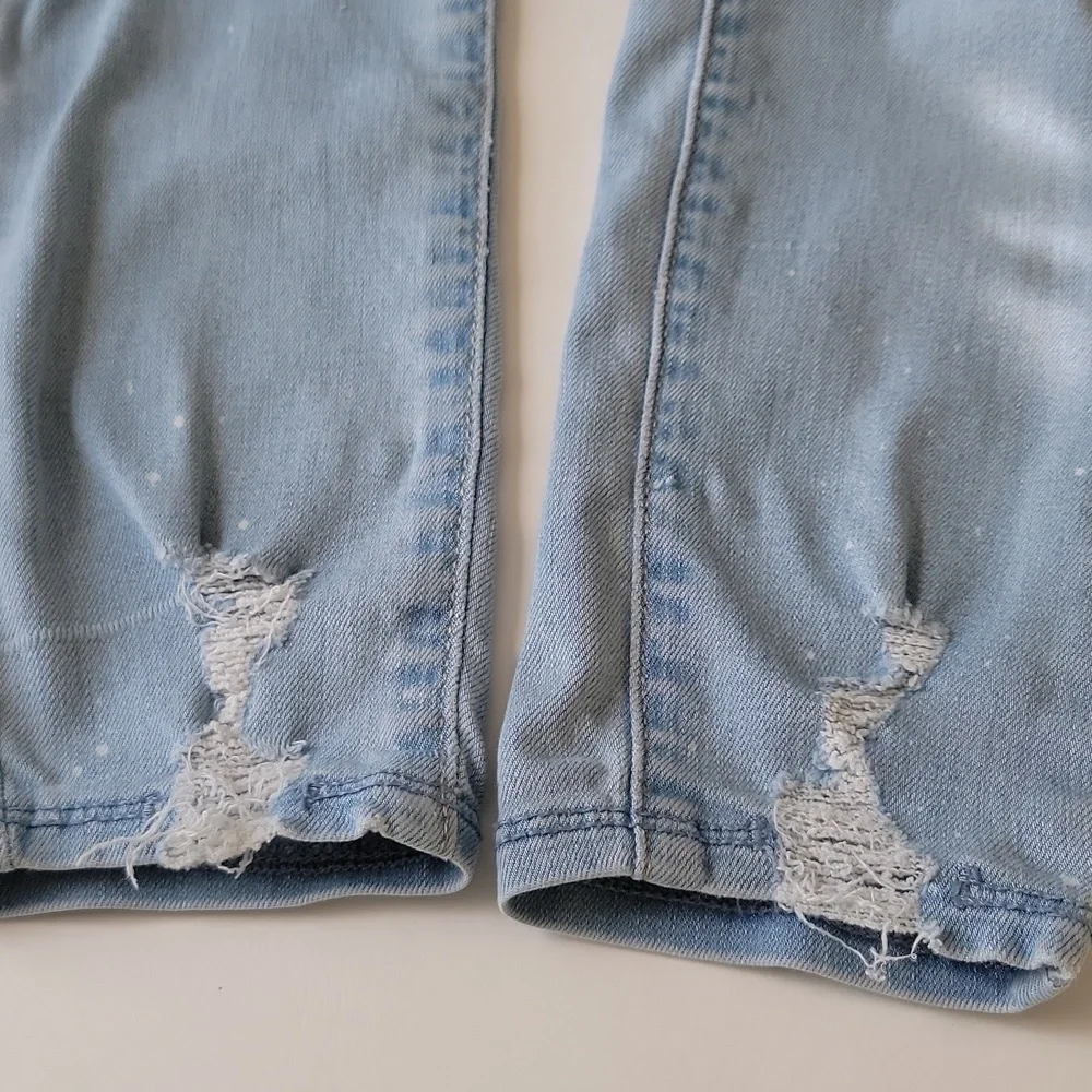 Old Navy Girls Rockstar Jeggings Super Skinny Light Wash Size 12